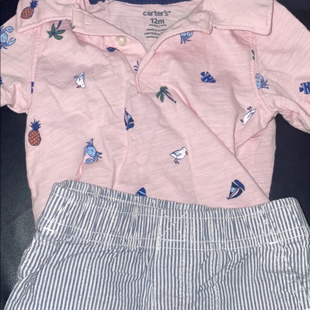 Carter’s baby boy matching outfit